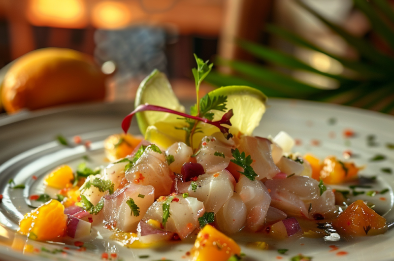 La recette du ceviche de bar aux agrumes anti-inflammatoire !