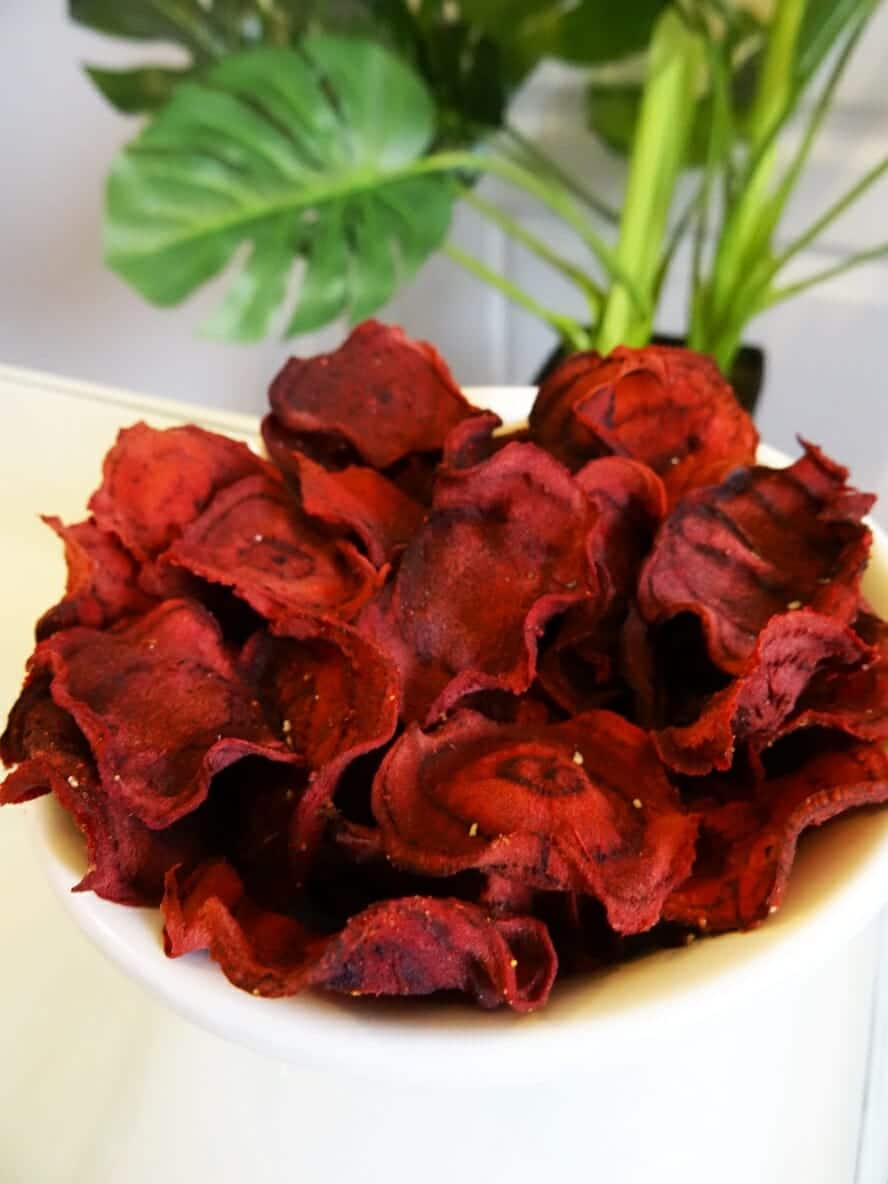 Chips de betteraves rouges Paléo