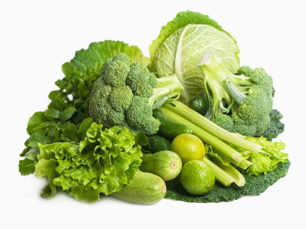 les légumes verts