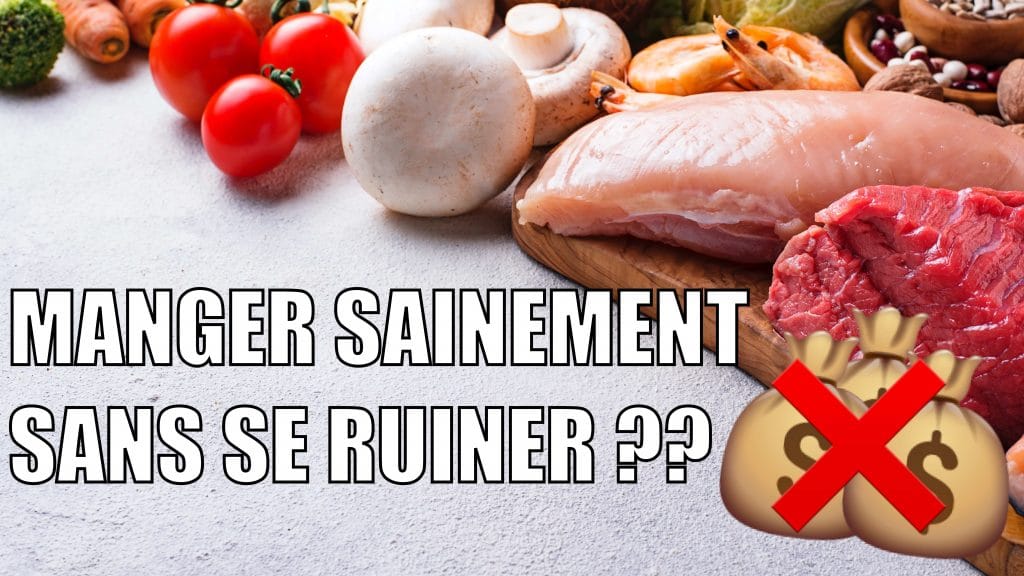 Manger sainement et pas cher