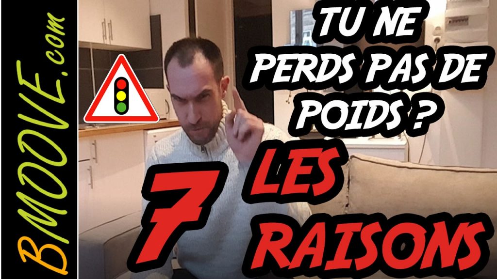 7 raisons pour lesquelles vous ne perdez PAS de POIDS