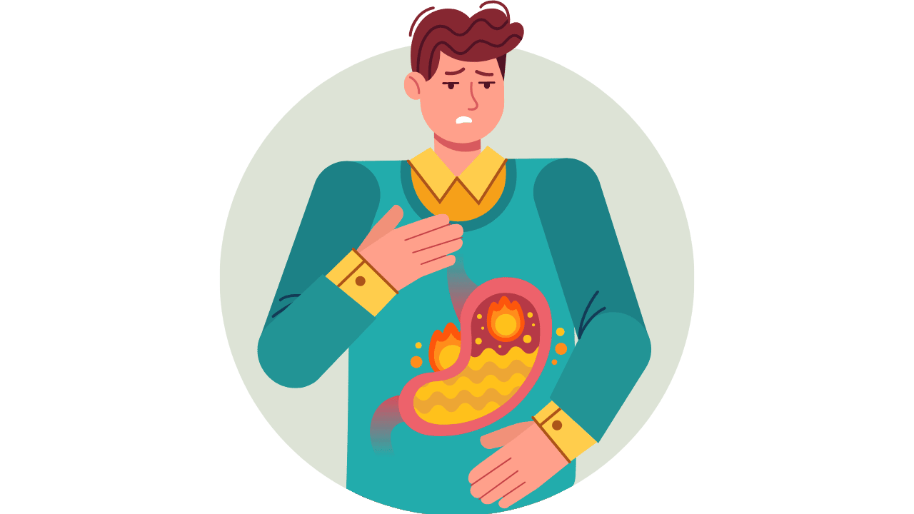 quels sont les symptômes du reflux gastro œsophagien