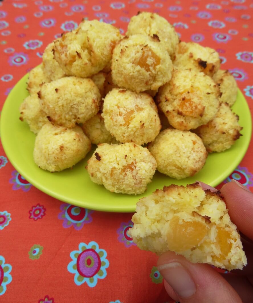 Recette Rochers Coco Abricot Citron - Version Paléo