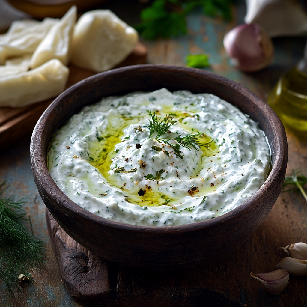 sauce tzatziki anti-inflammatoire