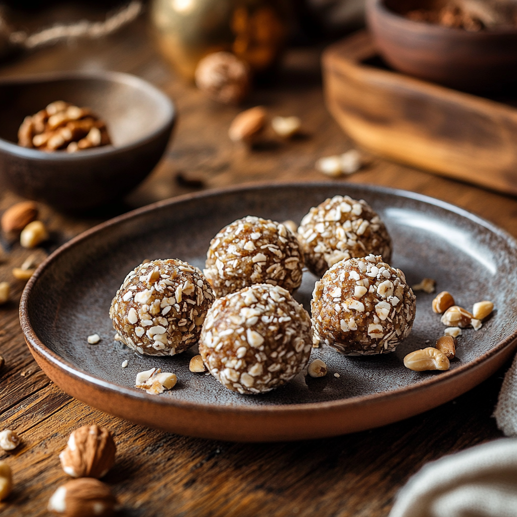 Boulettes aux Dattes et Noix