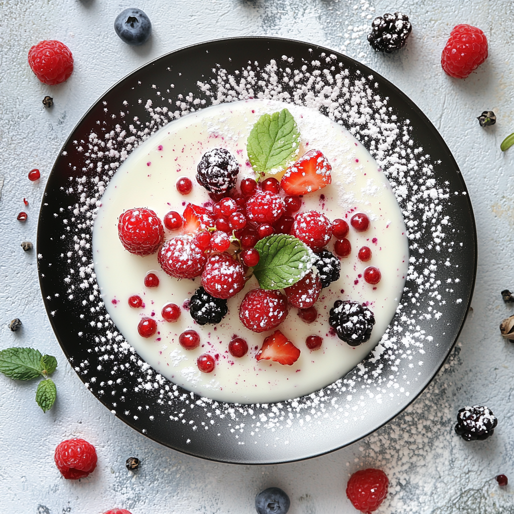 Crème de Coco et Fruits Rouges