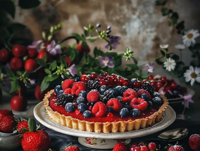 La recette de la tarte aux baies sans cuisson anti-inflammatoire !