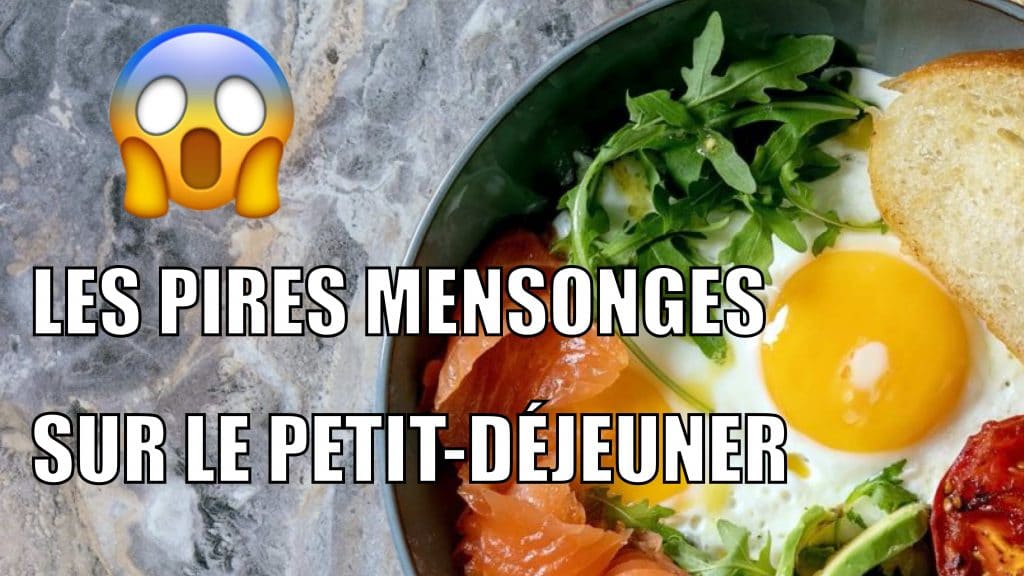 un bon petit-déjeuner