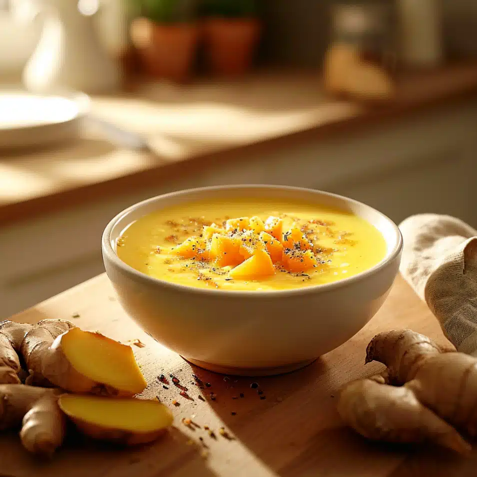 velouté butternut et gingembre